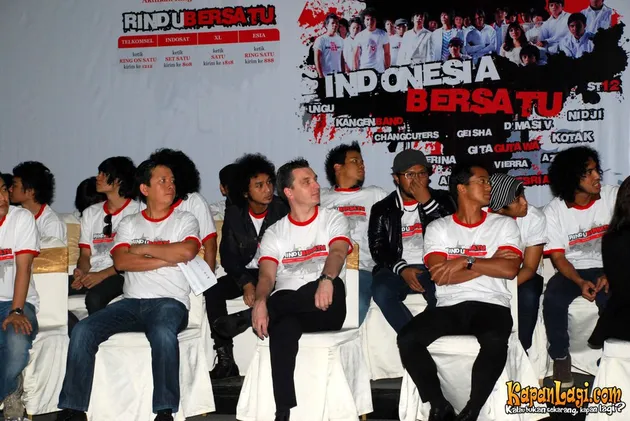 ST12, Nidji, The Changcuters, d Masiv, Vierra, Alexa, Gita Gutawa, Sherina, Kotak, Kangen Band, Rio 