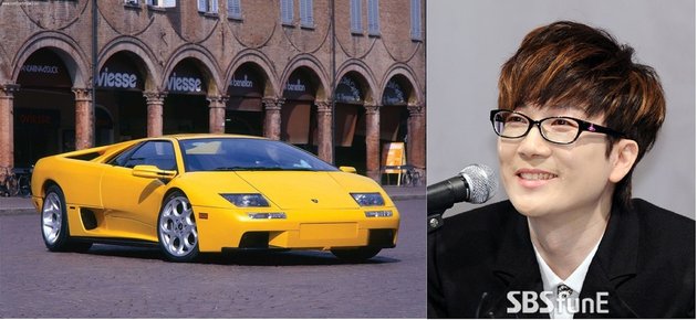 Pertama ada Seo Taiji yang memiliki mobil Lamborghini Diablo Raodster Yellow. Mobil satu ini begitu langka dan super mahal karena sudah tak diproduksi lagi sejak tahun 2001.