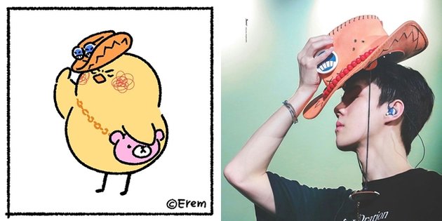 23 Sehun x Yalary Emoticons, Sehun EXO's Adorable Moments as a Chick