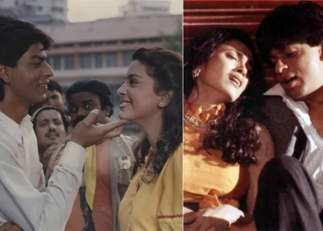 Shahrukh Khan dan Juhi Chawla