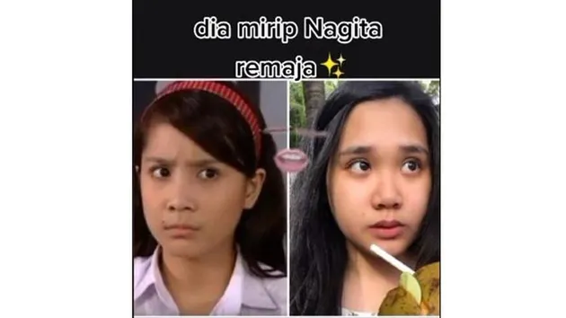 mirip nagita slavina, seleb tiktok mirip nagita slavina