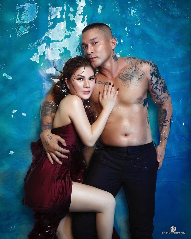 6 Epic Photos of Miller Khan and His Girlfriend's Pre-wedding, Intimate Moments in the Pool, Called 'Mermaid and Aqua Man'