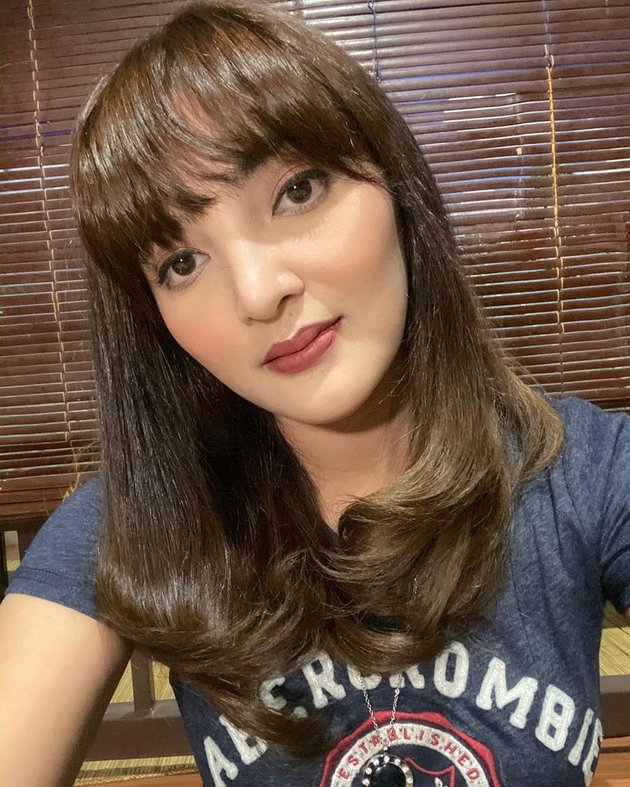 6 Photos of Ashanty's New Hair with Bangs, Super Cute Like a Doll