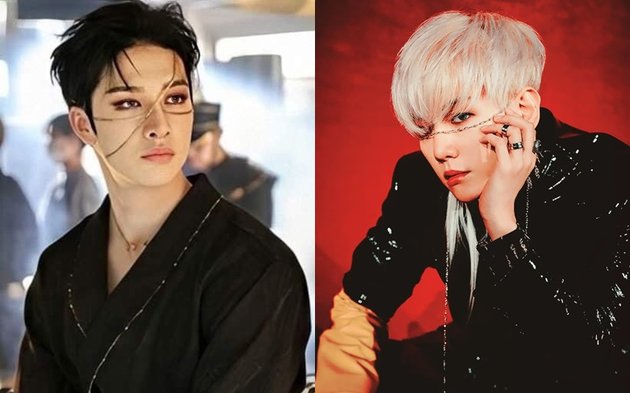 6 Moments of K-Pop Male Idols Wearing Sexy Accessories: Jungkook BTS 'Leather Harness', Baekhyun EXO 'Face Chain', and Hyunjin Stray Kids 'Lip Piercing'