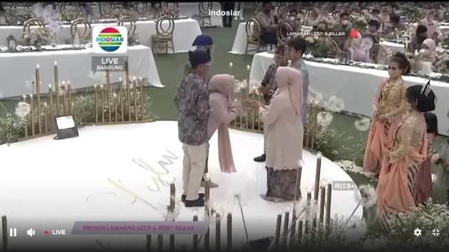 rizky billar lesti kejora, lamaran rizky billar lesti kejora