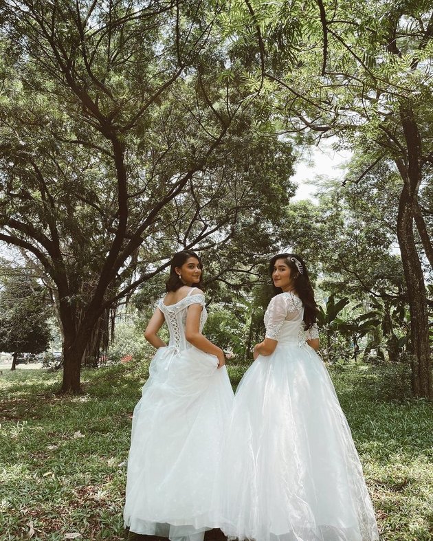 6 Portraits of Ochi Rosdiana and Callista Arum, Stars of 'BUKU HARIAN SEORANG ISTRI', when Wearing White Dresses, Antonio Blanco Jr: My Beloved Pasha