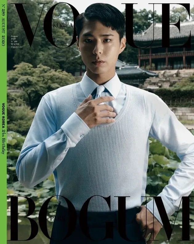 Park Bo Gum VOGUE, Park Bo Gum Pemotretan Majalah, Park Bo Gum Cover Magazine, Park Bo Gum Photoshoo