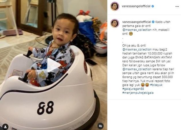 6 Photos of Vanessa Angel & Aunt's First Child's Birthday, Getting Special Surprises from Juragan99