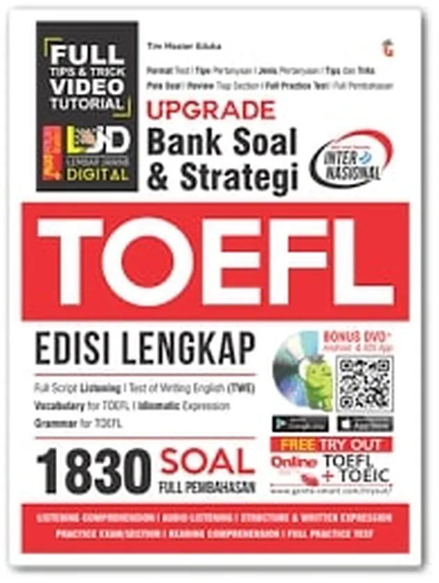 rekomendasi buku toefl 2020