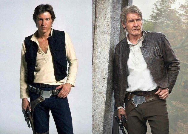 Tahun 1977 silam, Harrison Ford hanya mendapatkan 10.000 dolar atau 133 juta rupiah untuk berperan sebagai Han Solo di film pertamanya. Kini, dirinya bisa mendapatkan 10 juta dolar atau 133 miliar rupiah.
