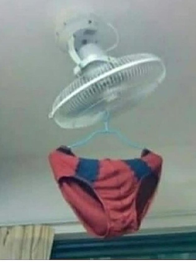 7 Photos of People Drying Clothes in Unusual Places, Embarrassing!