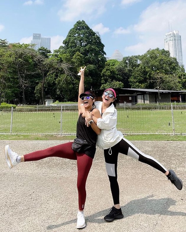 7 Sporty Photos of Ririn Ekawati who is Becoming More Active in Working Out after Marrying Ibnu Jamil