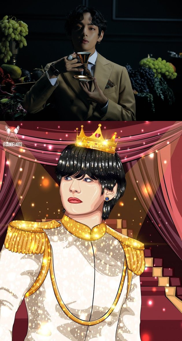 7 Illustrations of BTS Members as Fairy Tale Princes, Their Visuals and Characters are Perfect