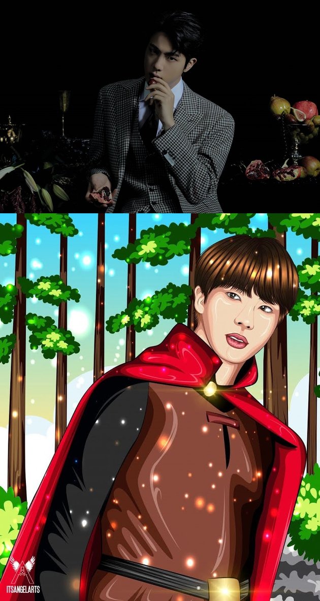 7 Illustrations of BTS Members as Fairy Tale Princes, Their Visuals and Characters are Perfect