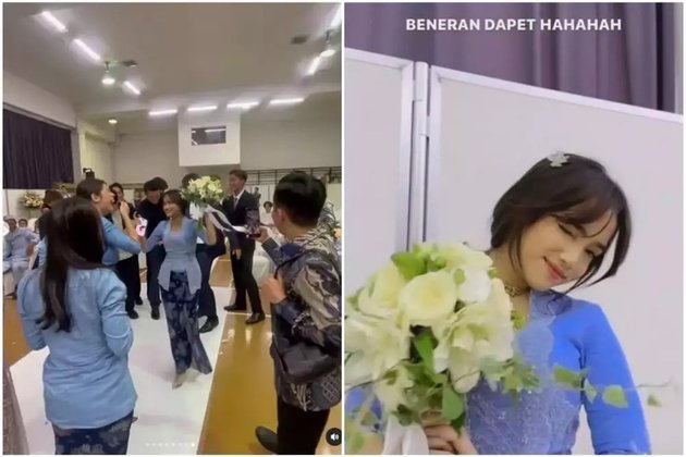 7 Moments Celebrities Receive Flower Bucket Throws from the Bride, Wishing to Soon Follow to the Wedding - Luna Maya to Prilly Latuconsina