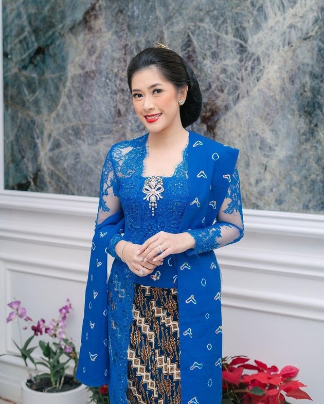 7 Appearances of Aliya Rajasa at Ibas Yudhoyono's Doctoral Graduation, Beautiful Kebaya with Deep Meaning