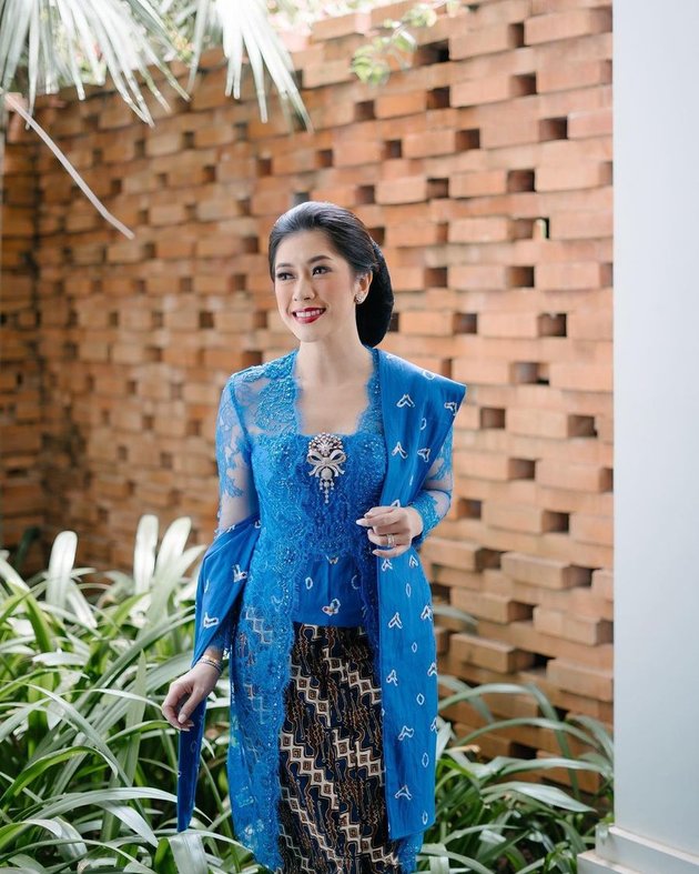 7 Appearances of Aliya Rajasa at Ibas Yudhoyono's Doctoral Graduation, Beautiful Kebaya with Deep Meaning