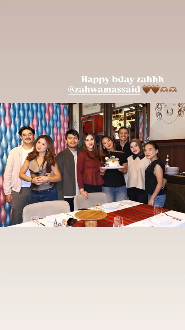 perayaan Ulang Tahun Zahwa Massaid