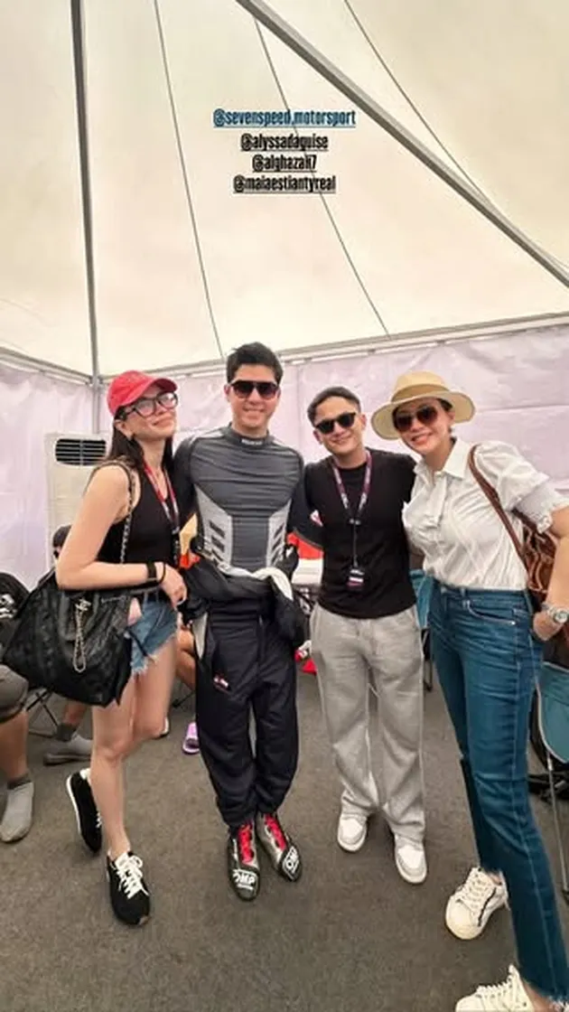 Potret Al Ghazali Kembali Nge-Drfit Mobil 