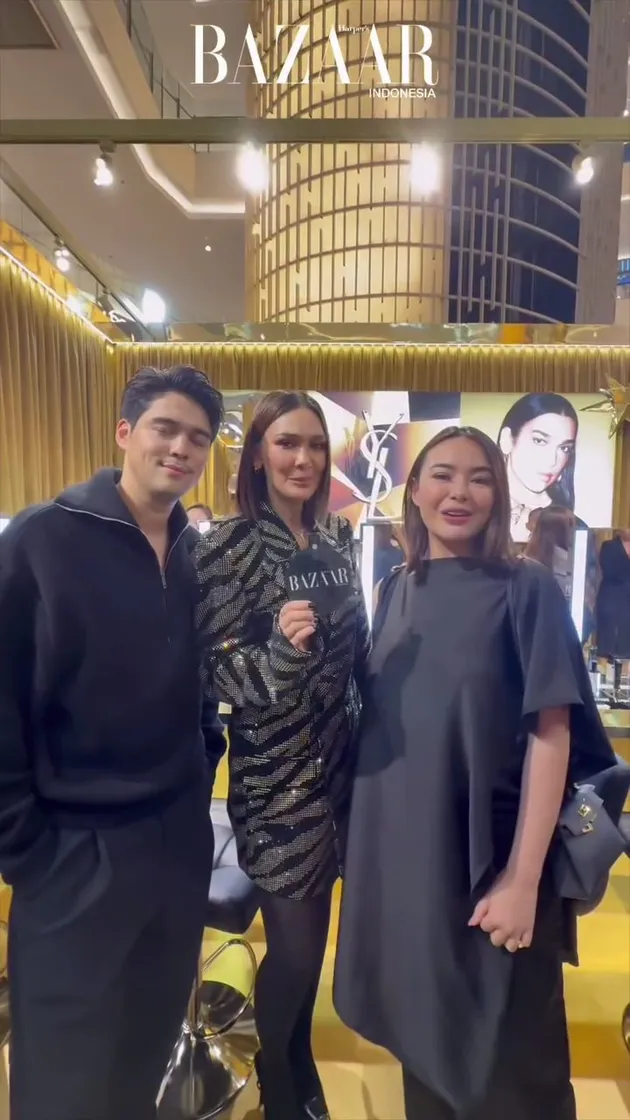 Potret Amanda Manopo, Luna Maya dan Maxime Bouttier