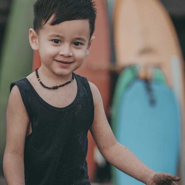 7 Portraits of Baby Alem, Donny Michael's First Son from 'NALURI HATI' Whose Handsomeness is Like His Father