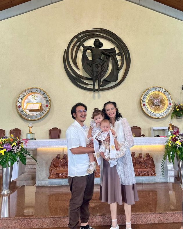 7 Portraits of Baby Djala's Baptism, Wearing Nadine Chandrawinata's Heirloom Dress When Still a Baby