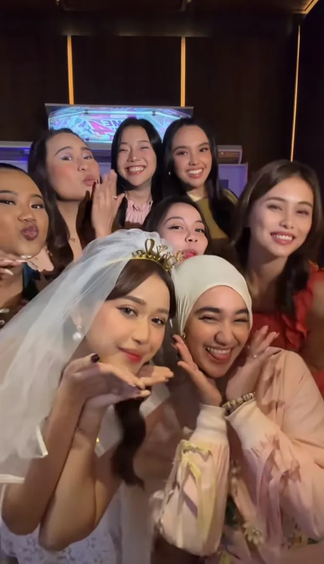 Potret Bridal Shower Brisia Jodie penuh keseruan