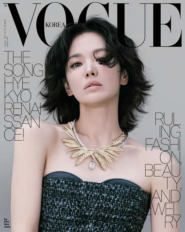 Potret Cantik Song Hye Kyo dengan Rambut Baru