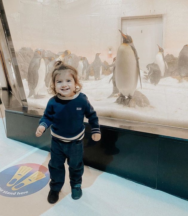 7 Pictures of Carissa Puteri Inviting Her Children on a Vacation to Sea Life Melbourne, Super Fun!