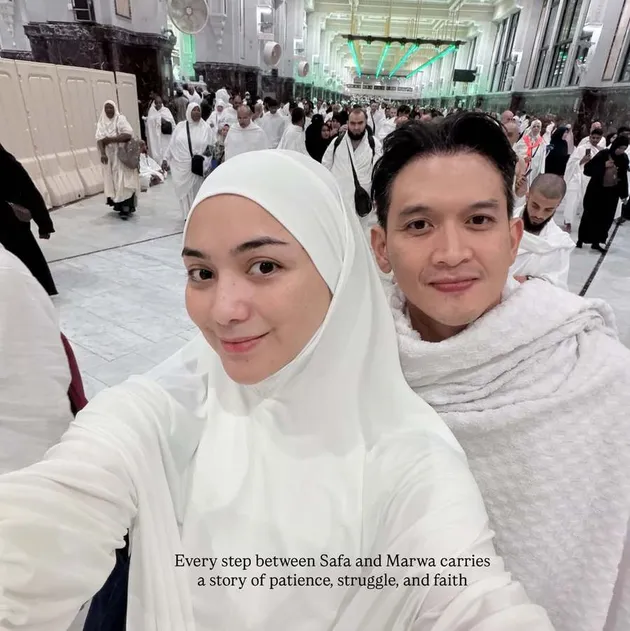 Citra Kirana Jalani Umrah di Bulan Ramadan