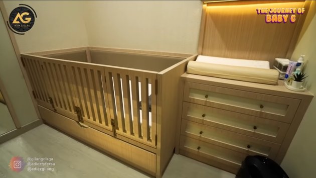 11 Portraits of Baby G's Room Details, Gilang Dirga and Adiezty Fersa's Child, Aesthetic with Earth Tone Nuance - Safe and Comfortable for the Little One