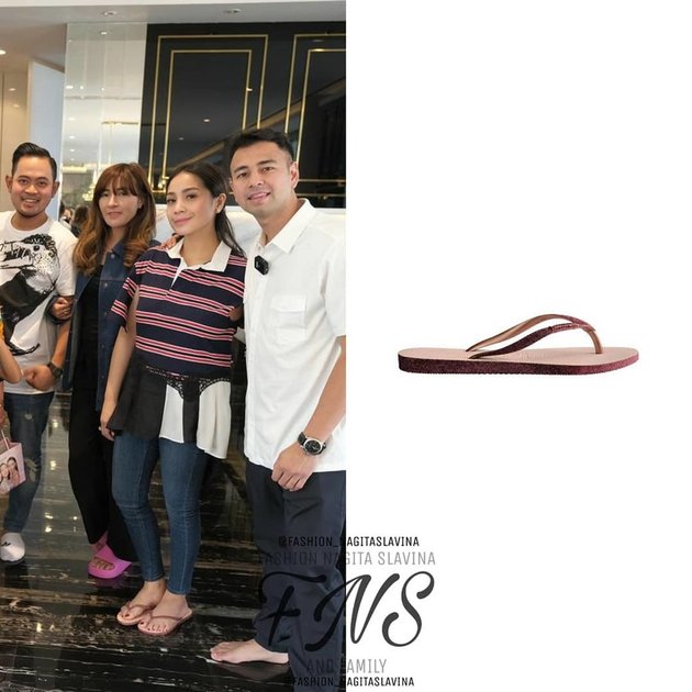 7 Portraits of Nagita Slavina's Expensive Sandal Collection, There's a Flip Flop Sandal Worth Rp14.2 Million - Said to be Slip-Proof and Anti-Death
