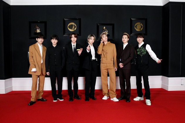 7 Handsome BTS Portraits on the Red Carpet at the 2021 Grammy Awards, Proving Themselves as the Fashion Kings Using Louis Vuitton Collection