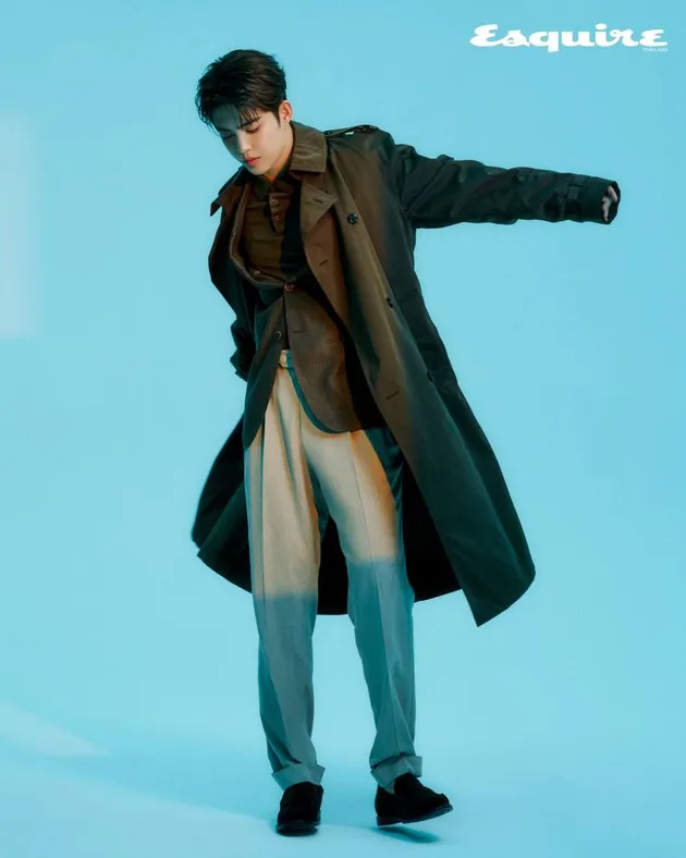 pemotretan keren S.Coups untuk Majalah Esquire Thailand