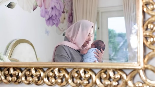 7 Photos of Tasyi's Twin Tasya Farasya's Baby Room, Luxurious in Pink-White and Full of Ribbons - Turns Out the Child is a Boy
