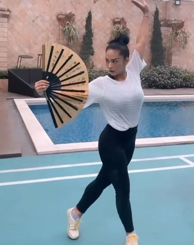 7 Cool Photos of Krisdayanti Practicing Wushu, Flooded with Netizens' Praises - Body Goals Still Maintained at the Age of Forty