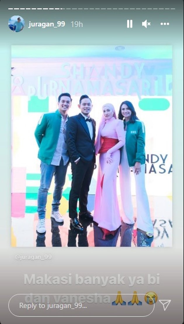 7 Portraits of the Closeness of Gilang Crazy Rich Malang with the Late Vanessa Angel & Husband, Bibi Ardiansyah is Described as a Hardworking Person