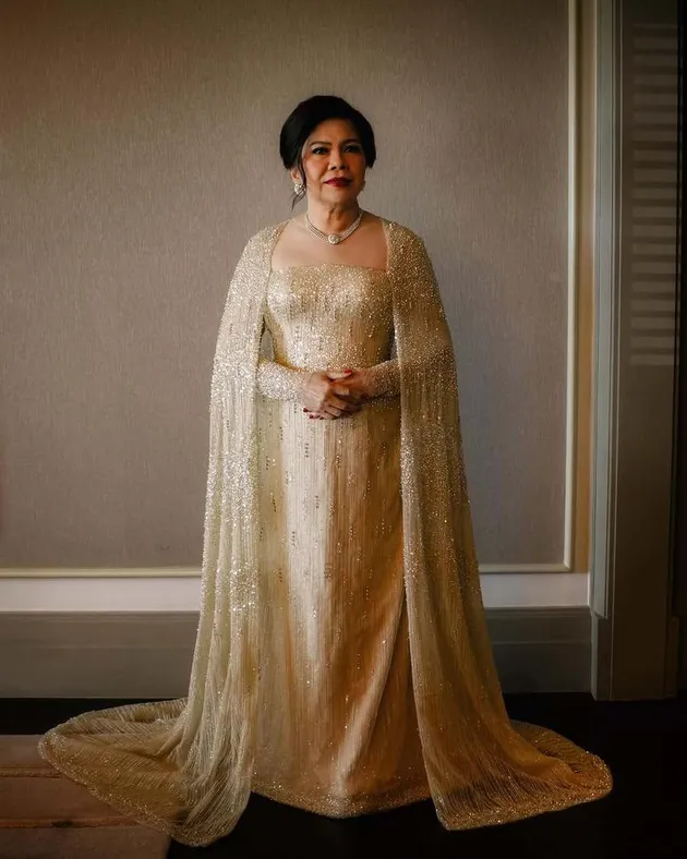 keluarga Hotman Paris Hutapea di resepsi pernikahan