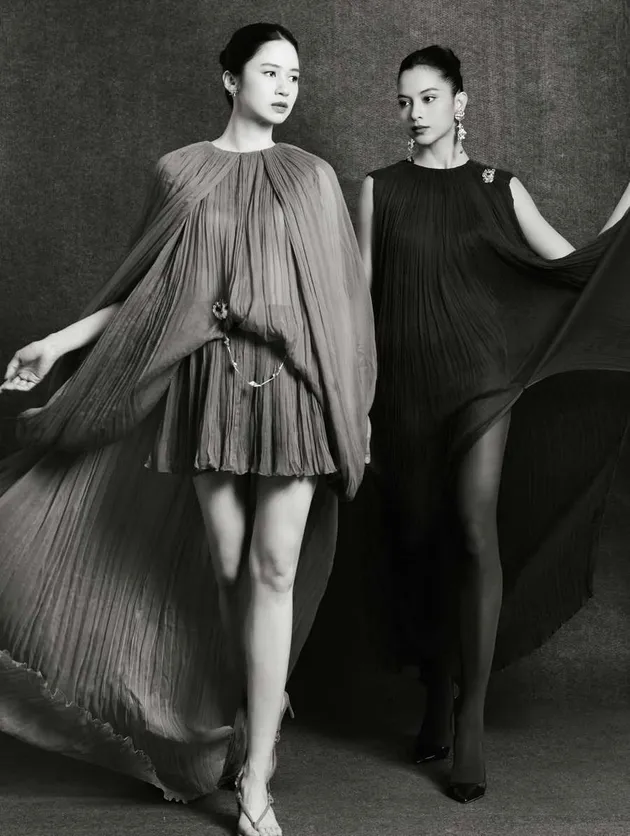 Laura Basuki dan Putri Marino Jalani Photoshoot Bersama