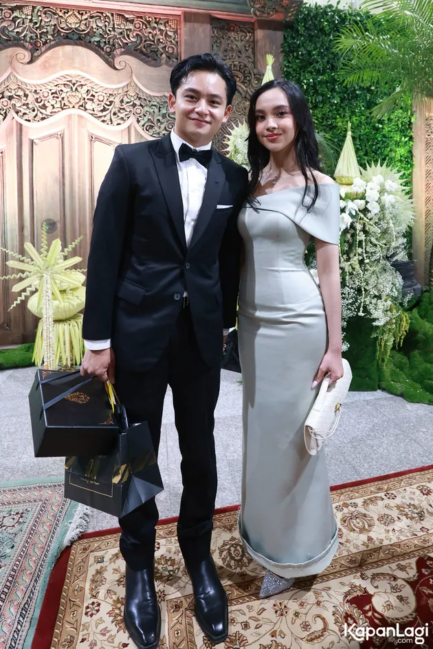 Lyodra dan Randy Martin kondangan