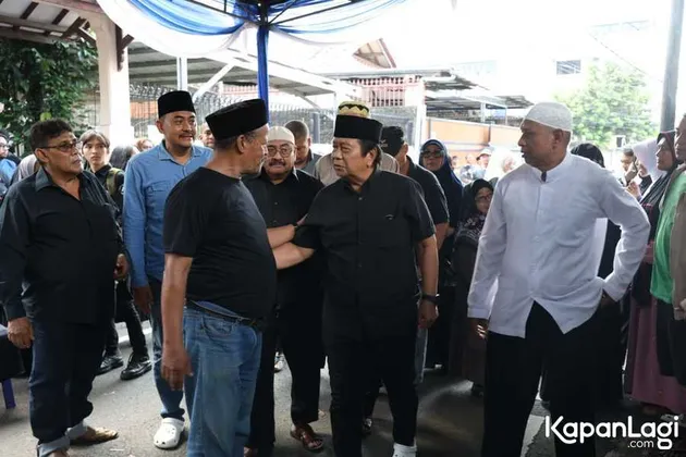 Mansyur S, Hamdan ATT, meninggal dunia, melayat