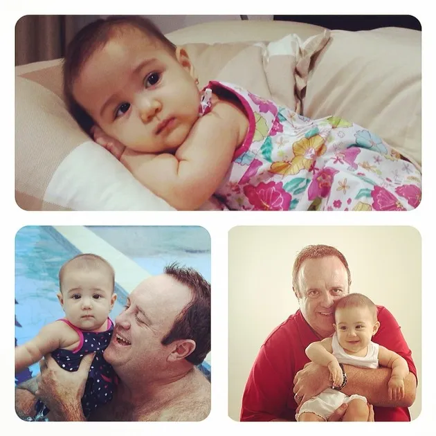 Nicole Rossi semasa kecil