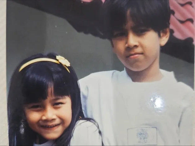 Nisya Ahmad dan Raffi Ahmad kecil