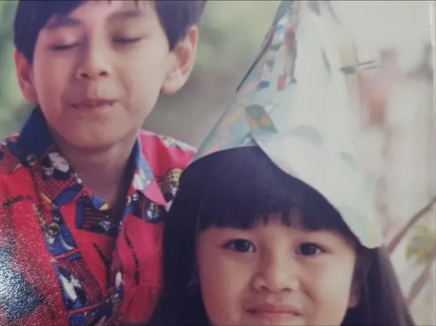 foto jadul Nisya Ahmad dan Raffi Ahmad