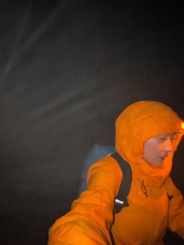 Wendy Walters naik Gunung Kinabalu