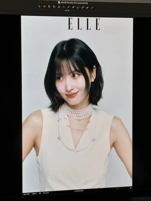 Potret Momo TWICE tampil memesona di postingan terbaru