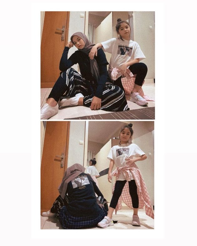 7 Photos of Nesyana Nabila Taking Care of Sienna, Marshanda's Daughter, Loved Like Her Own Child