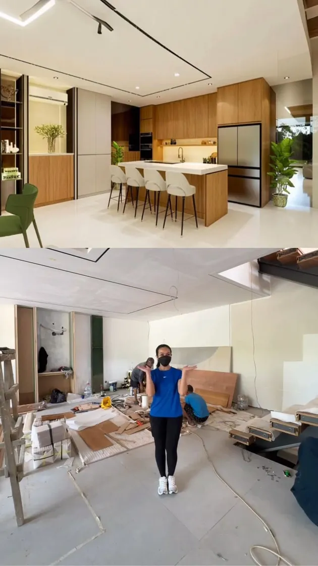 Rumah Yura Yunita masih direnovasi