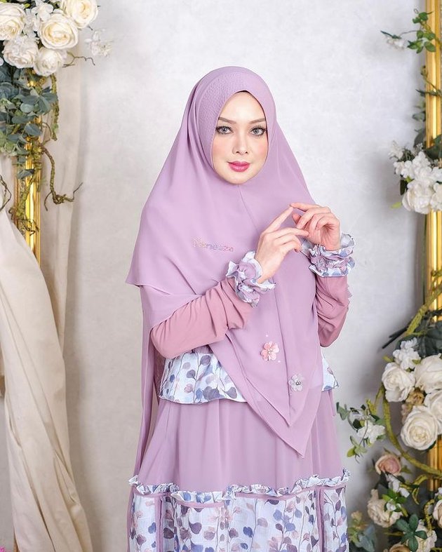 7 Portraits of Terry Putri who is becoming more beautiful and graceful in Hijab Syar'i, Reaping Praise
