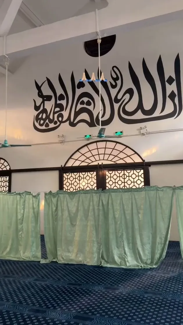 Teuku Ryan foto masjid di Guangzhou